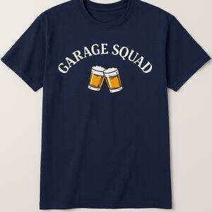 Garage Squad Navy T-Shirt